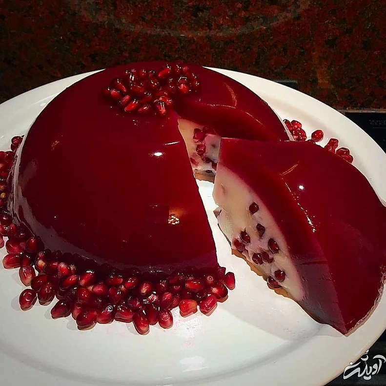 آموزش ژله انار مغزدار، ویژه شب یلدا